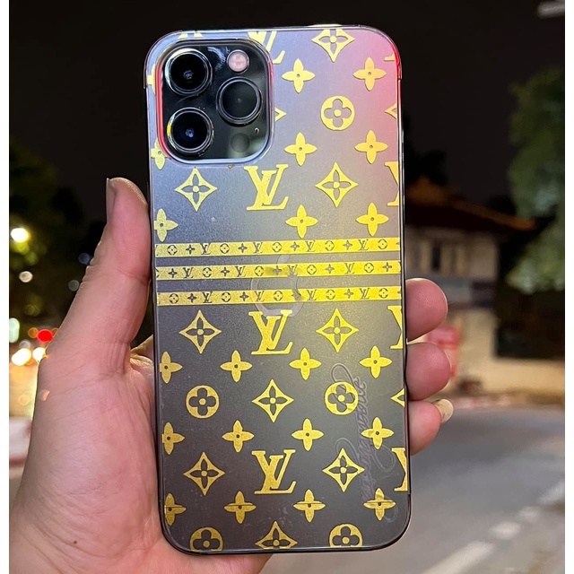 Miếng dán PPF iphone mạ vàng 24k  ,skin 3 lớp chống xước cho ip 11 promax, 12 promax, 13 promax