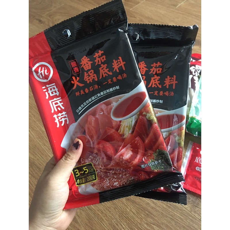 cốt lẩu hải đế lao vị cà chua thơm thơm ngon ngon hadilao | BigBuy360 - bigbuy360.vn