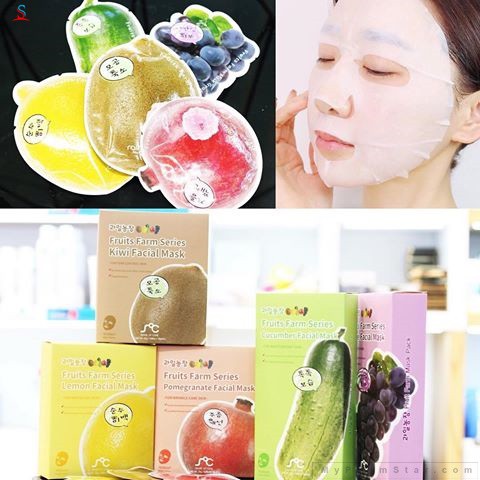Mặt nạ hoa quả Rainbow Fruit Farm Mask Pack Hàn Quốc