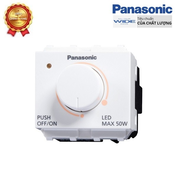 BỘ ĐIỀU CHỈNH ĐỘ SÁNG ĐÈN LED 50W PANASONIC WIDE TỐI ĐA 8 BÓNG WEG57912SW