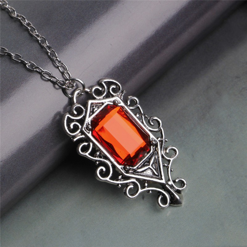 vòng cổ Mặt Đá Ruby Độc Đáo