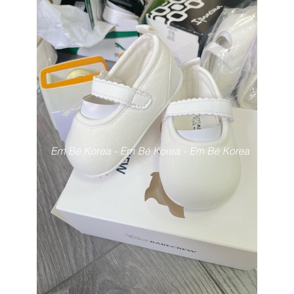GIÀY TẬP ĐI TRẮNG CHO BÉ GÁI- SIZE 115
