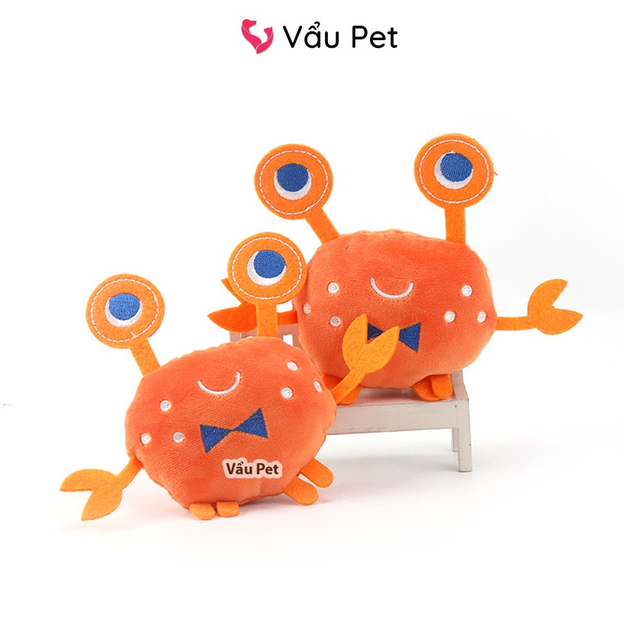 Đồ chơi cho chó mèo cua bông Vẩu Pet Shop