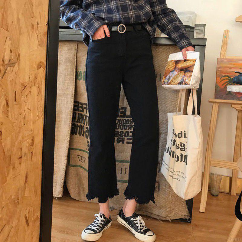 【Lisa】Quần ống rộng lưng thun co dãn cho nữ | BigBuy360 - bigbuy360.vn