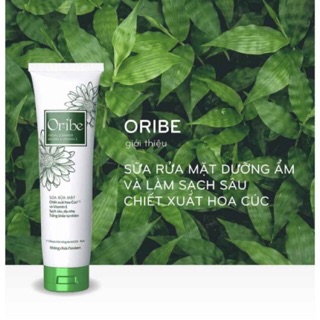 Sữa rửa mặt Oribe chiết xuất từ hoa cúc làm sạch sâu,dịu nhẹ,trắng khoẻ tự nhiên