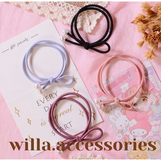 ✨Dây Cột Tóc ✨Nhiều Lớp Đính Ngọc nhân tạo ✨Phong Cách Hàn Quốc Cho Nữ✨✨