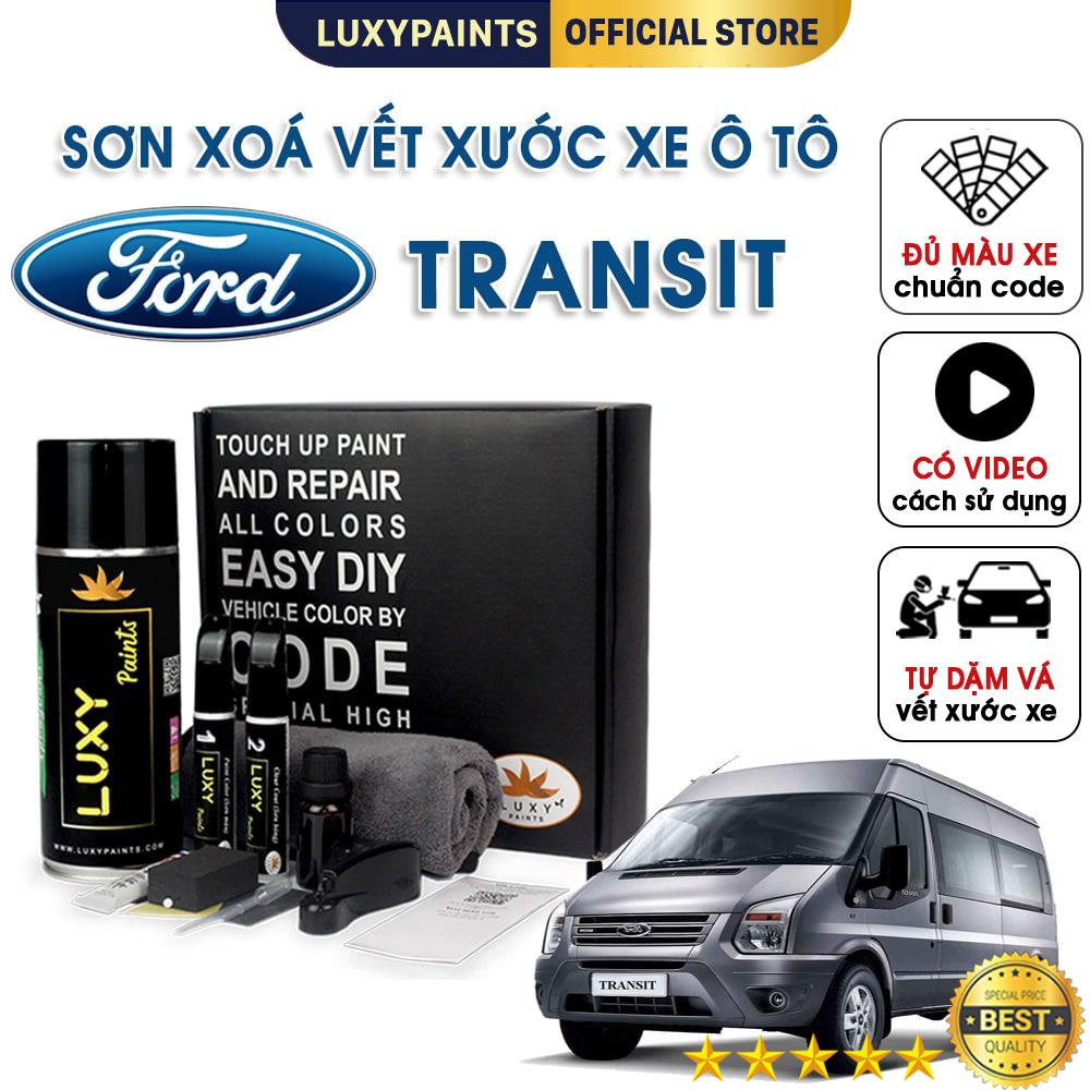 Sơn xóa vết xước xe ô tô Ford Transit LUXYPAINTS, màu chuẩn theo Code dễ sử dụng độ bền cao - LP01FOTR