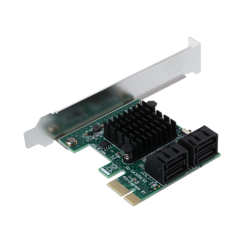 IOR* PCI-E PCI Express 1x To 4-Port Sata 3.0 III 6G Converter Controller Card Adapter | BigBuy360 - bigbuy360.vn