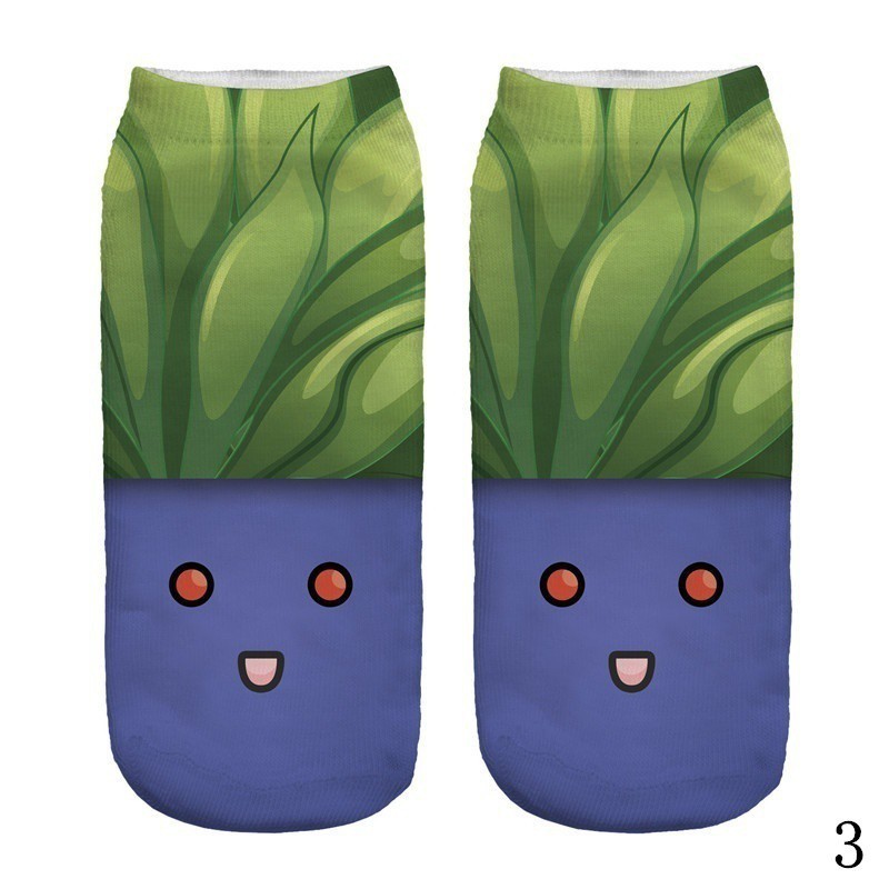 1 đôi tất cotton in hình Pokemon cho nữ