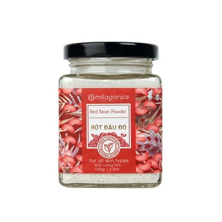 Bột đậu đỏ thiên nhiên Milaganics 90g