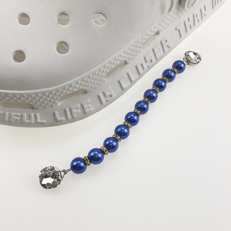 Phụ Kiện Trang Trí Dây Giày Đính Ngọc Trai Giả Thời Trang