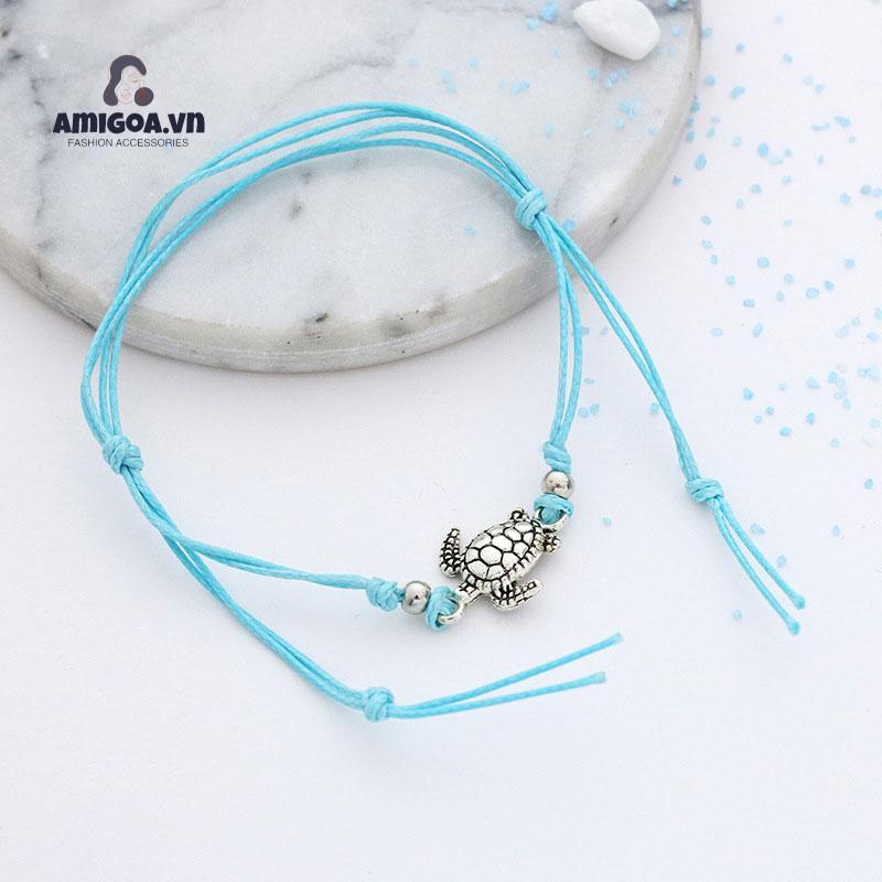 ✨✨Vòng chân rùa dệt tay cổ điển cho nam và nữ