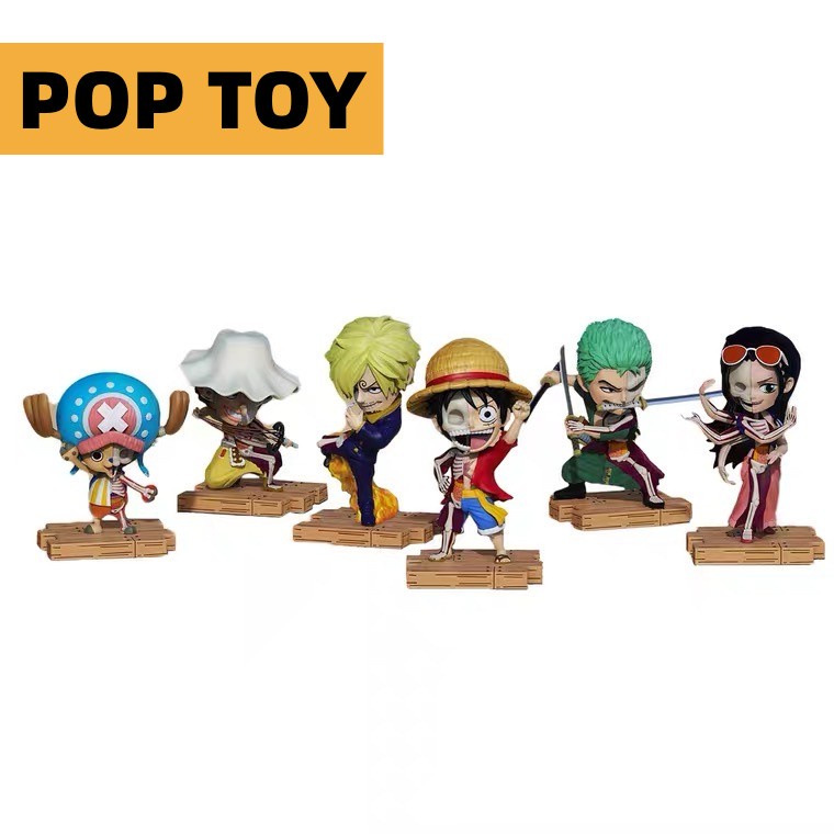[Genuine] Búp Bê Jaxx One Piece Jason Freeny 'S Hidden Dissectibles Series One Blind Box Làm Quà Tặn