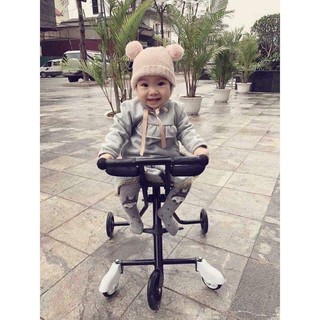 XE ĐẨY 5  BÁNH GẤP GỌN CHO BÉ