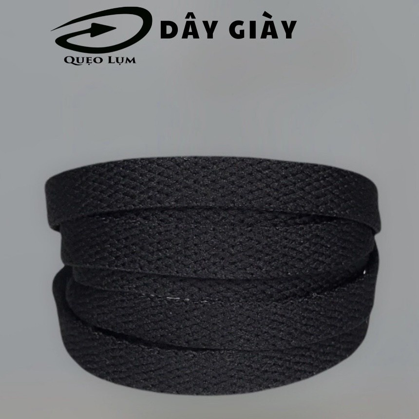Dây Giày Bản Dẹp dài 120cm bằng vải nhiều màu có thể buộc giày thể thao, bata, boots.