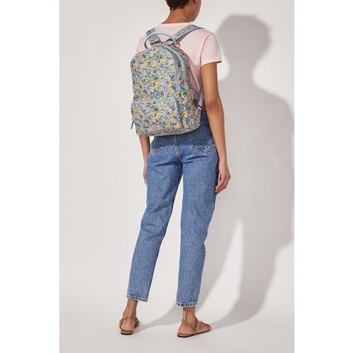 Cath Kidston - Balo Pocket Backpack Vale Floral - 1002157 -  Warm Cream