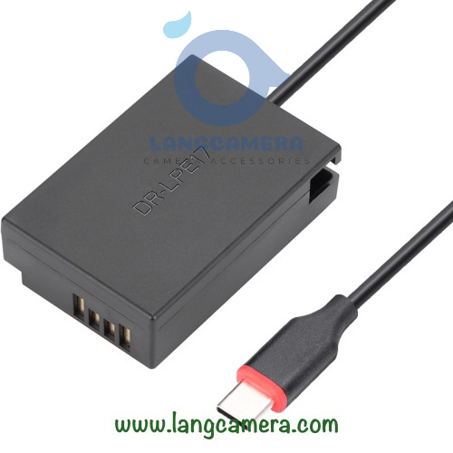 Pin Ảo Dummy Battery Canon LP-E17 Cổng Type C - Hiệu Kingma