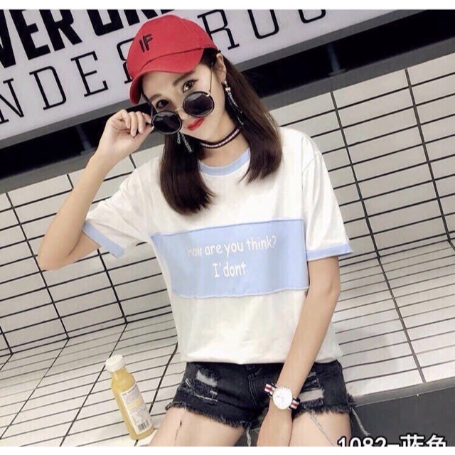 Áo thun nữ HOW ARE YOU