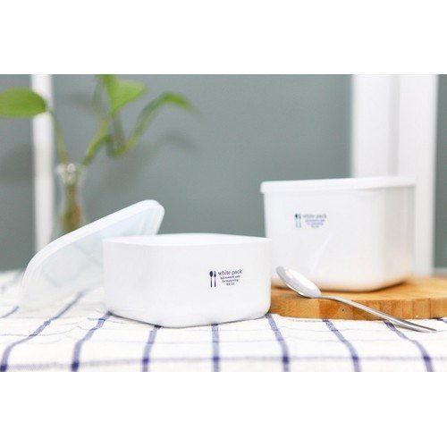 Hộp đựng cơm văn phòng , hộp đựng thực phẩm thức ăn tủ lạnh nhựa PP cao cấp Nakaya 700mL Nhật