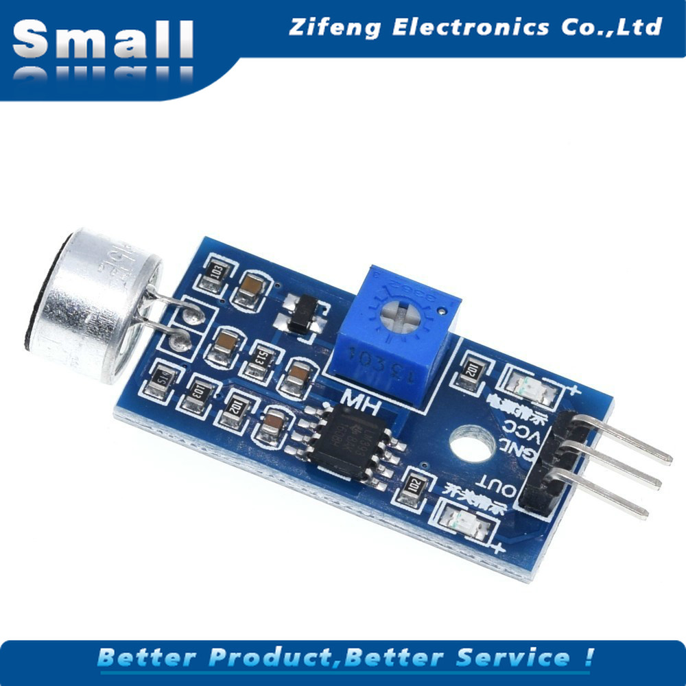 SENSOR Mô Đun Cảm Biến Âm Thanh Thông Minh 3pin Cho Arduino