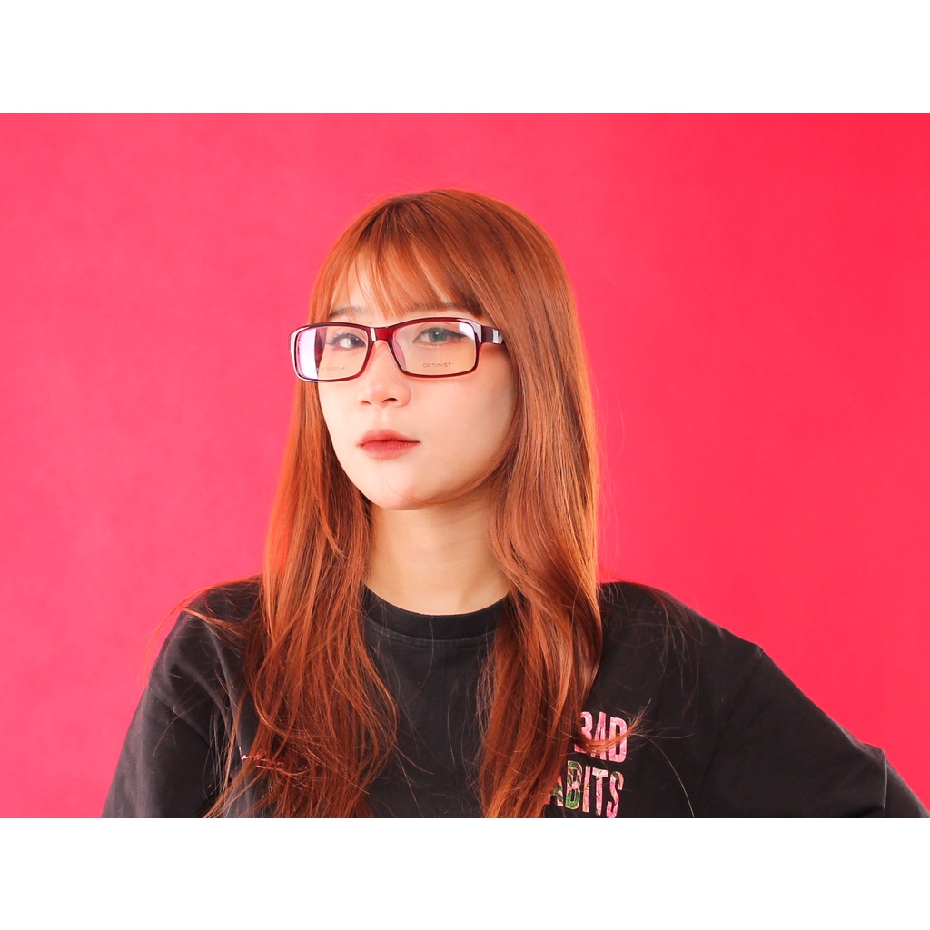 Gọng kính nhựa 86040 thời trang nam nữ cá tính siêu bền OURESS