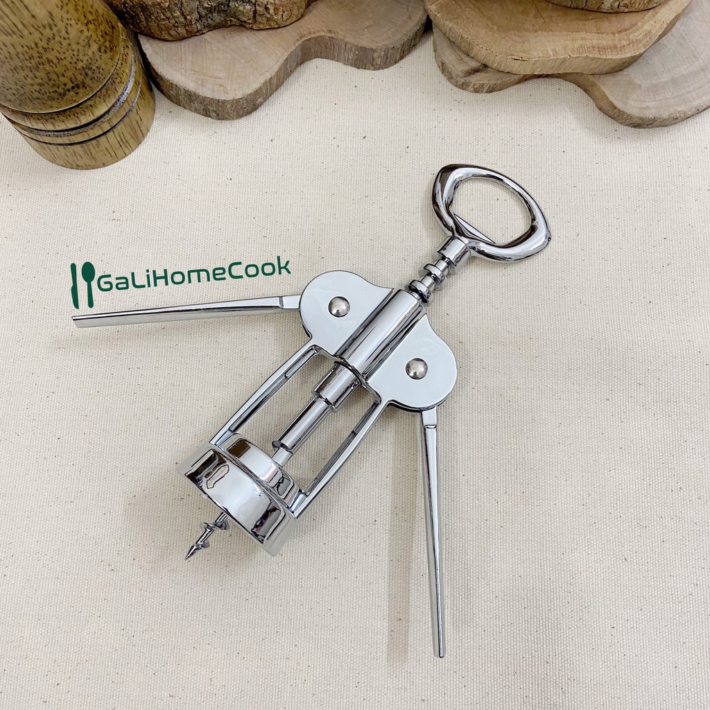 Đồ Khui mở rượu vang inox 304 dày dặn sáng bóng GaliHomecook | BigBuy360 - bigbuy360.vn