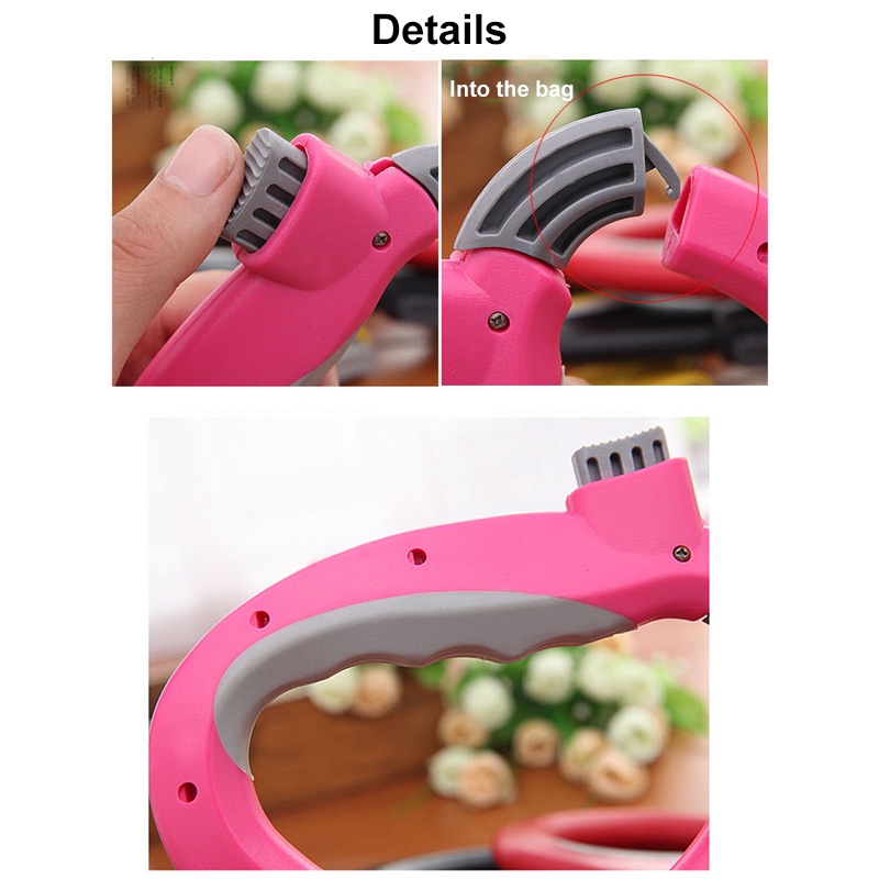 Only HOUSE Open and close vegetable lifter D-type lifter hand-held device bag holder
