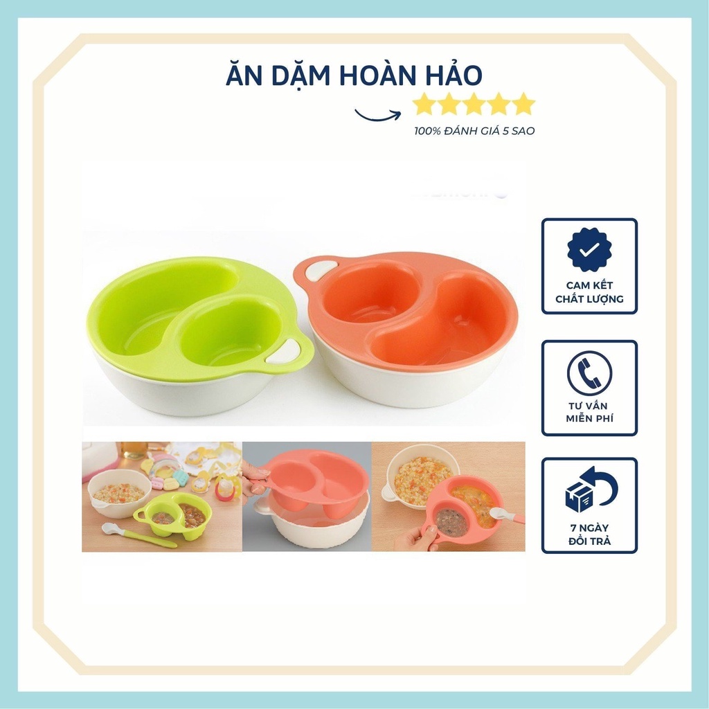 Bát ăn chia ngăn cho bé Nhật Bản