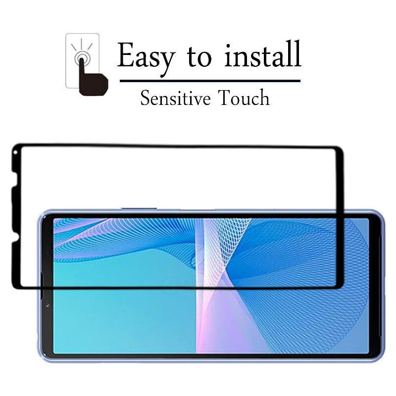 Toàn Bộ Kính Cường Lực Bảo Vệ Màn Hình Điện Thoại Sony Xperia 10 Iii So-52B Sog04 10 Iii