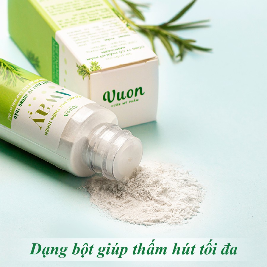 Bột khử mùi cơ thể AWAY - Giảm tiết mồ hôi nách, mồ hôi tay, chân - Khử mùi hôi nách, khử mùi cơ thể - Vườn Mỹ Phẩm | BigBuy360 - bigbuy360.vn