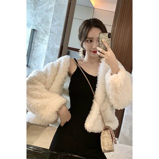 áo khoác lông cừu NHÂN TẠO Quảng Châu order 347