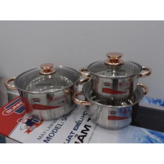 CHUYÊN CUNG CẤP GIÁ SỈ BỘ NỒI 5 ĐÁY SUNHOUSE GIÃM 70K