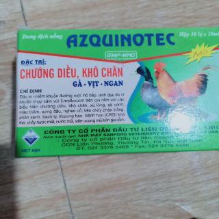 10ml chướng diều,khô chân