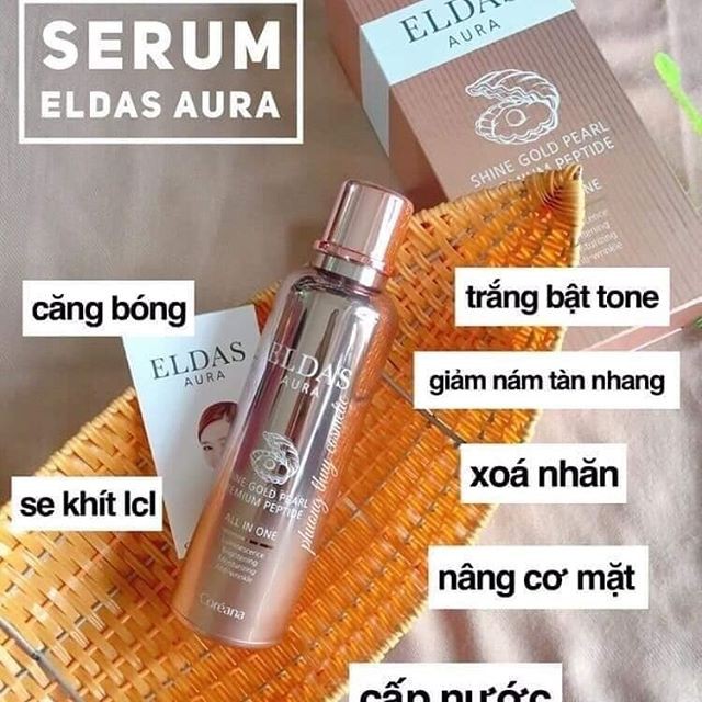 SERUM ELDAS AURA - SIÊU PHẨM DƯỠNG TRẮNG - CHỐNG LÃO HOÁ