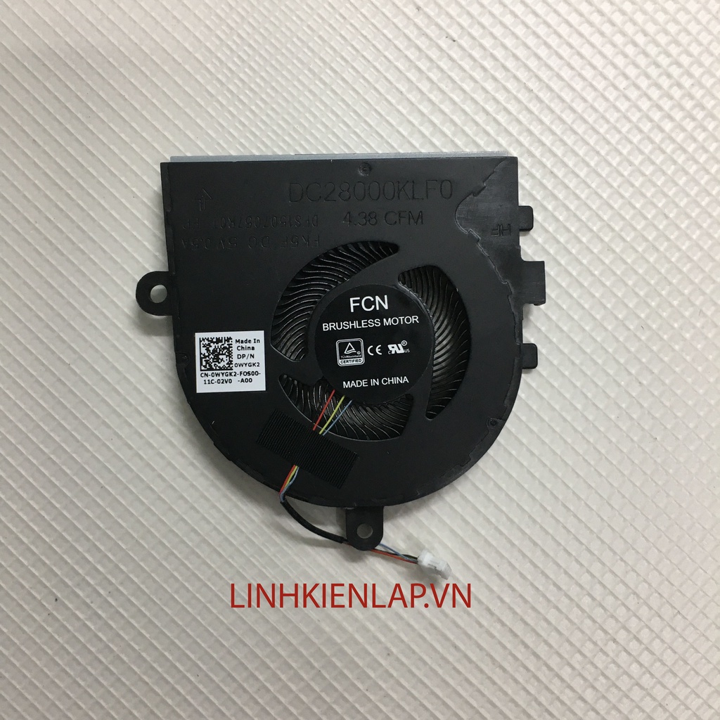 Thay quạt tản nhiệt laptop dell inspiron vostro 3480 3493 5493 3481 3482 cpu fan