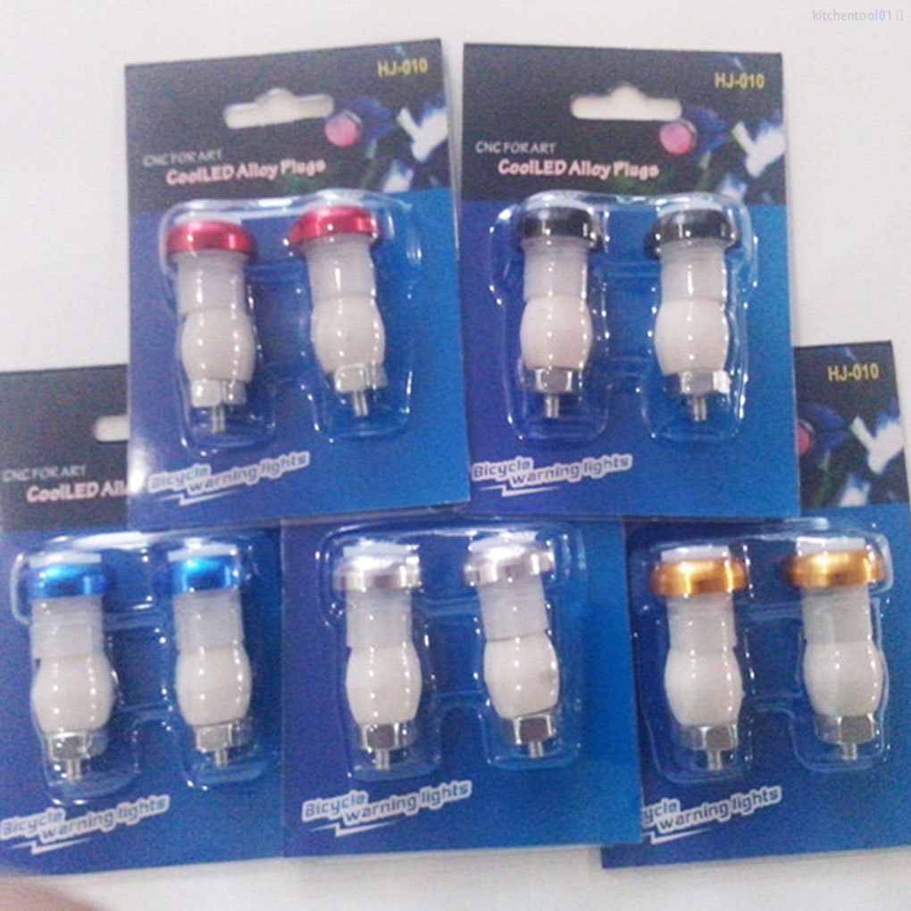 2 Đèn xi nhan gắn ghi đông xe đạp bằng hợp kim nhôm nhiều màu sắc