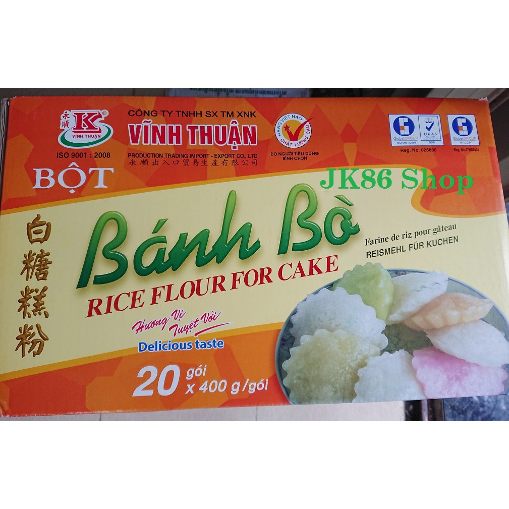 2 Gói Bột Bánh Bò Vĩnh Thuận 400g