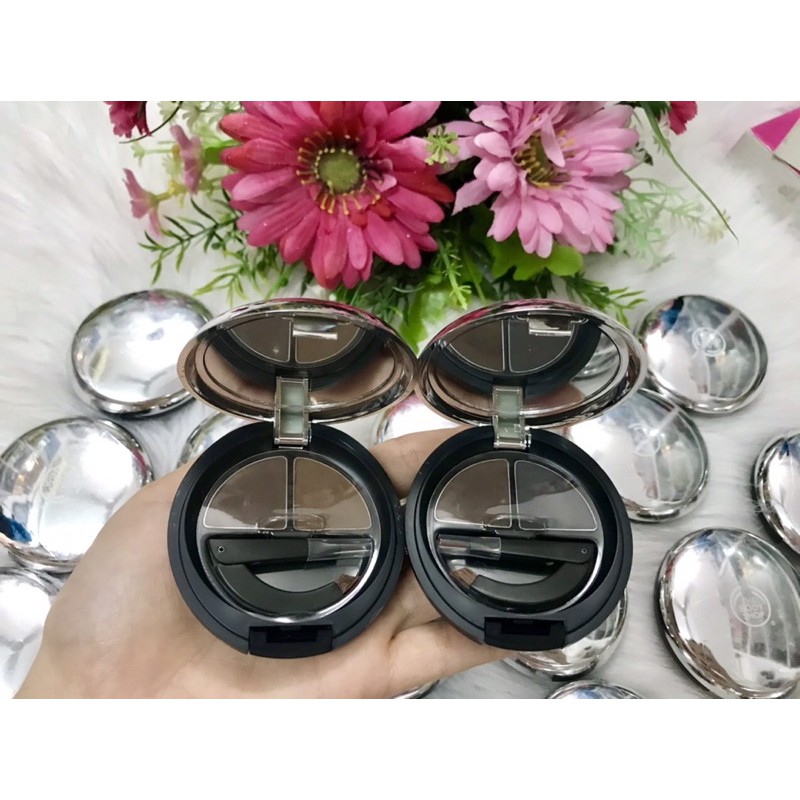 Bột tán chân mày The Body Shop Brow & Liner Kit Kit Sourcil & Yeux
