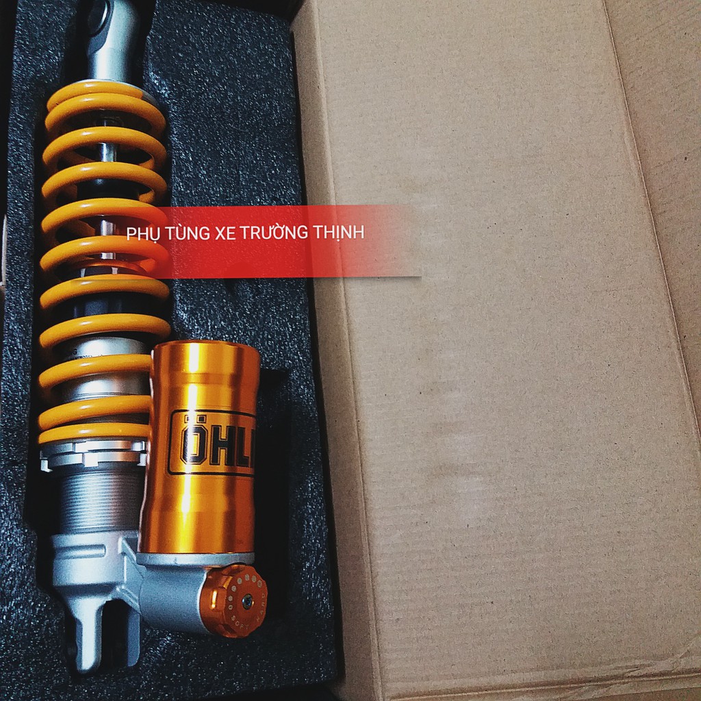 Phuộc sau Ohlins mẫu mới gắn xe SH Mode, Vario ,Click, Mio, Luvias,.....