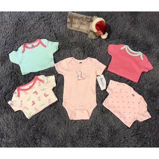Set 5 bodysuit cộc cho bé