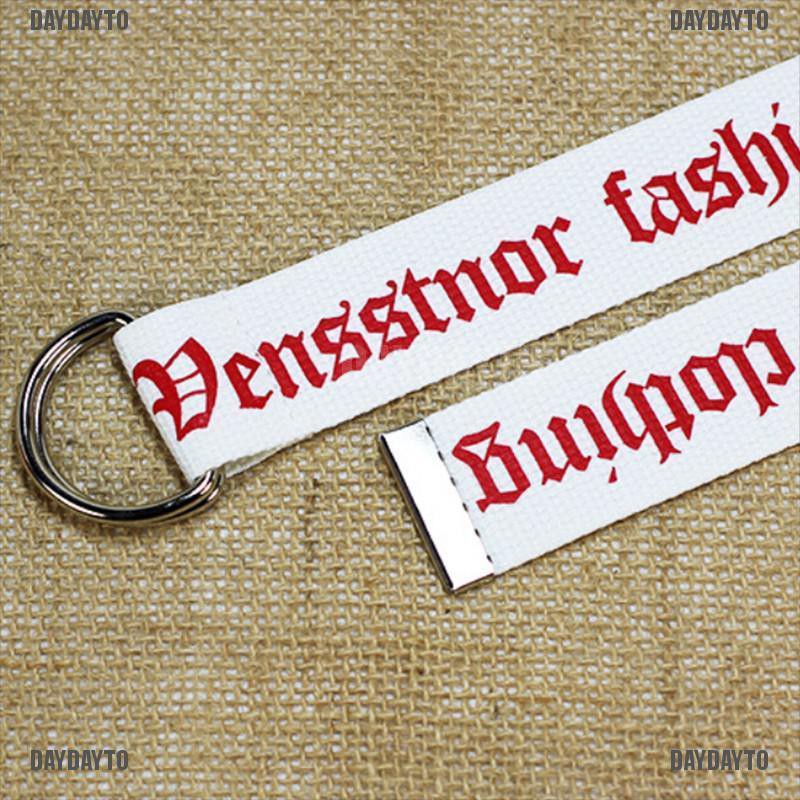 Thắt lưng canvas khóa chữ D bằng nylon canvas 130cm chất lượng cao