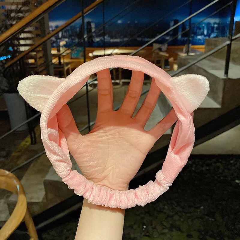 Băng đô tai mèo dễ thương phong cách Hàn Quốc HoaTiêu nhiều mẫu