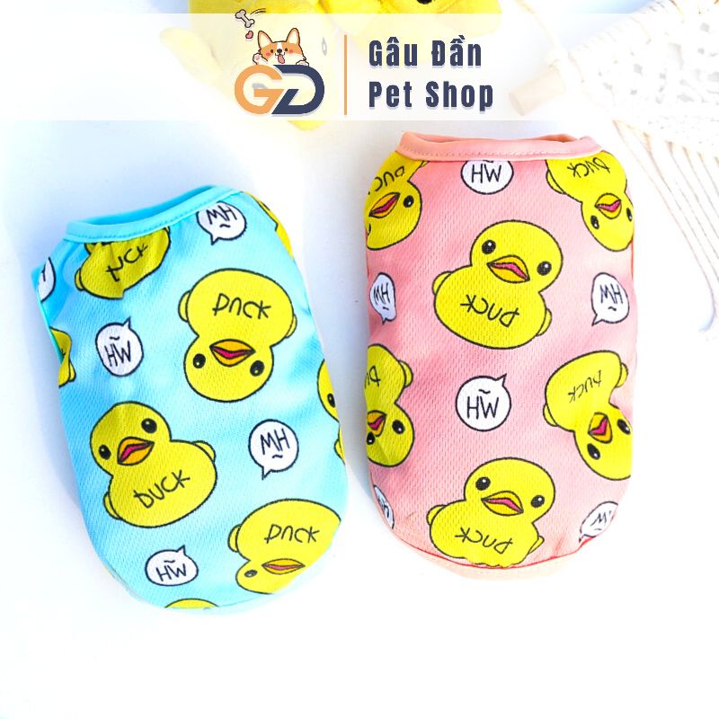 Áo Cho Chó Mèo  - Áo Con Vịt Cho Chó Mèo