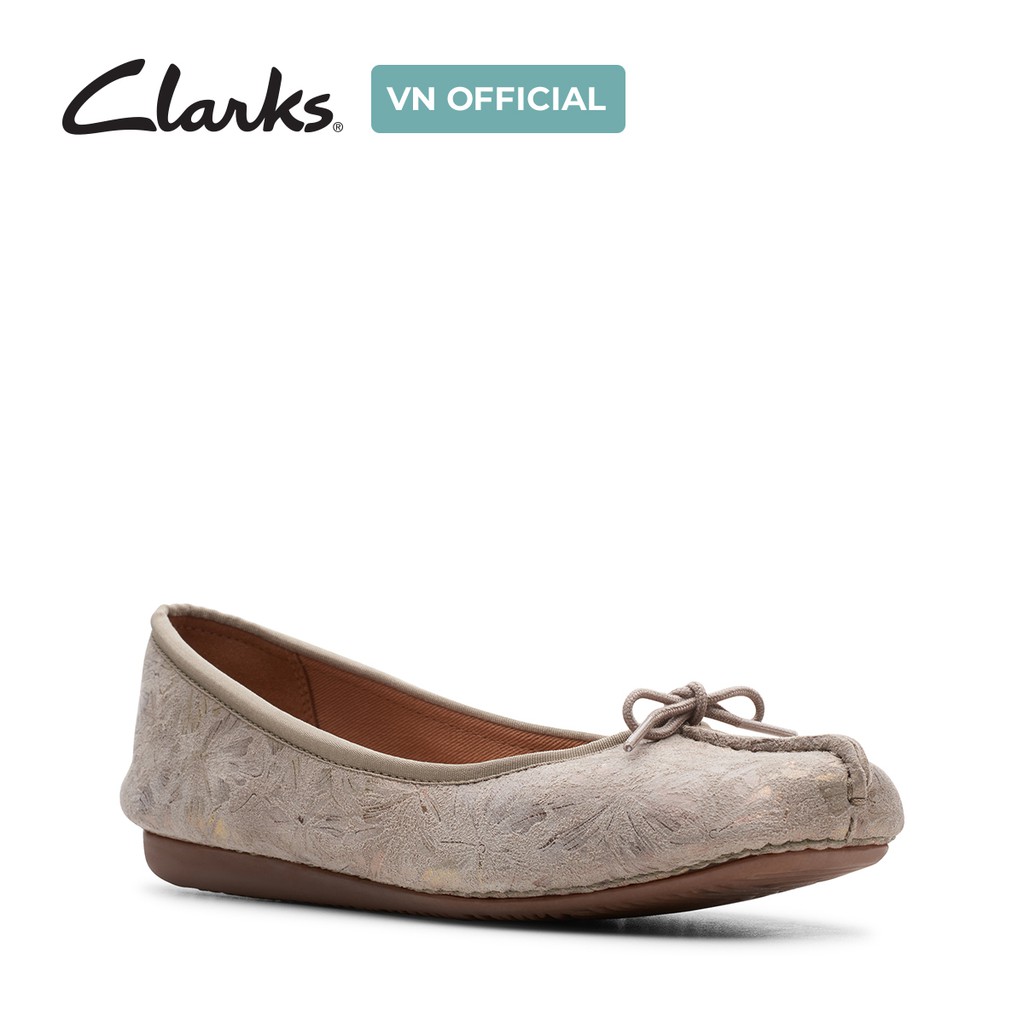 Giày Da Nữ Clarks Freckle Ice