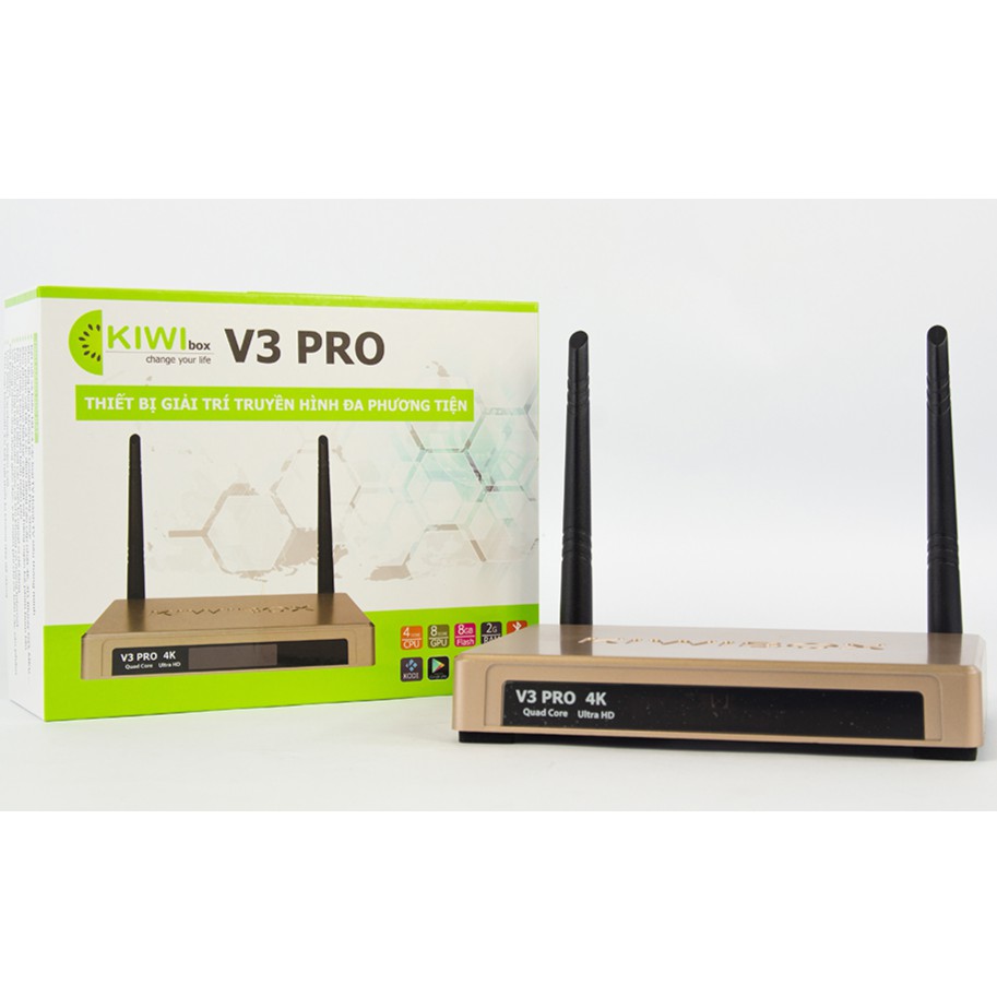 KIWIBOX V3 PRO RAM 2GB - BLUETOOTH 4.0