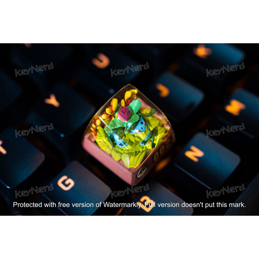 Keycap resin pokemon - nút bàn phím cơ - artisan