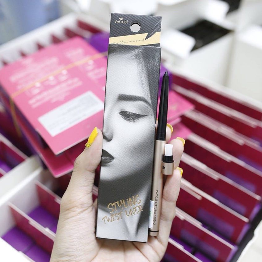 CHÌ KẺ MẮT DẠNG GEL VACOSI STYLING TWIST LINER CHÍNH HÃNG - 3692