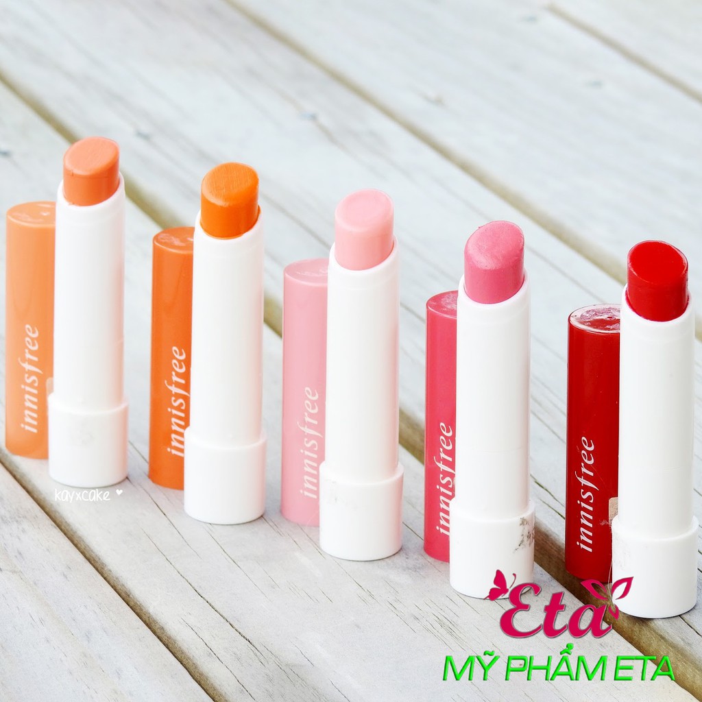 Son dưỡng môi có màu INNISFREE GLOW TINT LIP BALM Hàn Quốc dưỡng mềm, hồng môi 3.5g | BigBuy360 - bigbuy360.vn