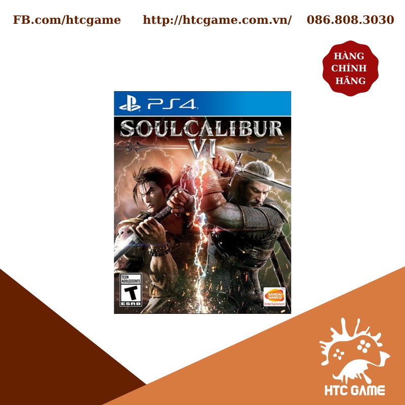 Đĩa game SoulCalibur VI dành cho máy PS4