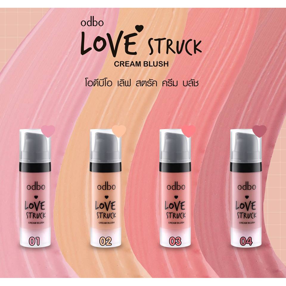 [hàng Thái] Má Hồng Dạng Kem Odbo Love Struck OD127